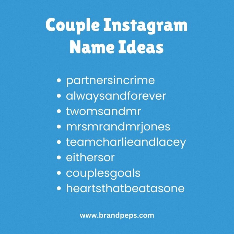 750 Instagram Username Ideas For Social Media Influencers Brand Peps