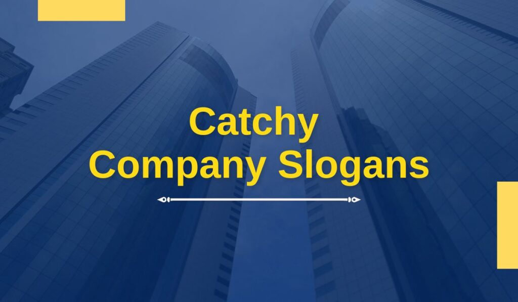 company slogans