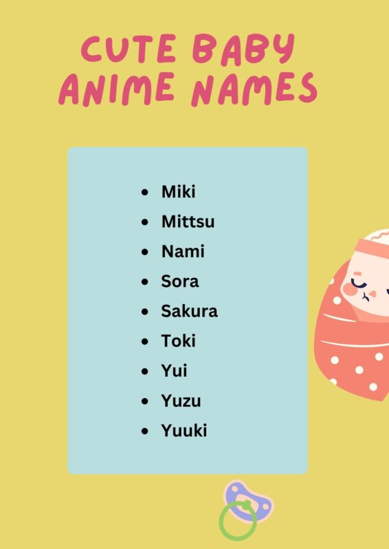 cute-baby-anime-names