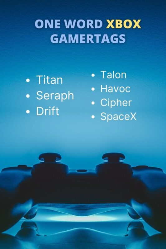 one-word-xbox-gamertags